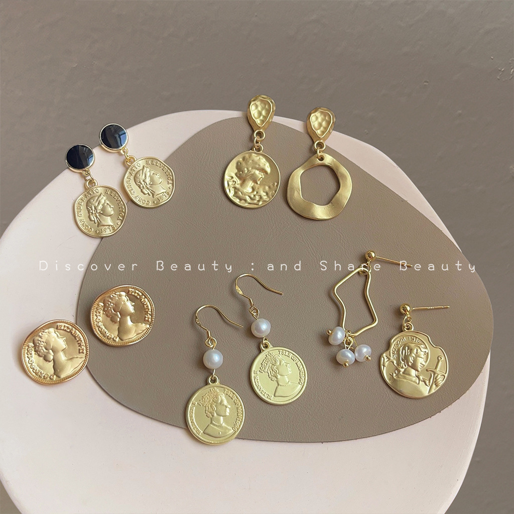 Pearl Stud Earrings - إكسسوارات DIY على الطراز الباروكي، أقراط