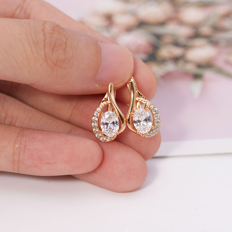 Nick'S Jewelry & Watches Reviews - AAA + الزركون هوب أقراط للنساء