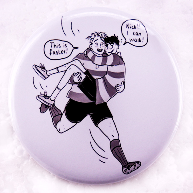 Nick'S Jewelry & Watches Reviews - Heartstopper Pinback زر دبوس LGBT BL