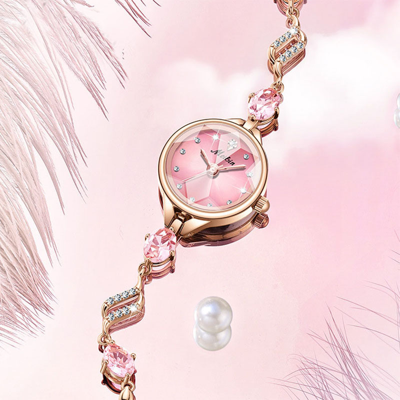 Jewelry Watches Brands - ساعة كوارتز للسيدات بقرص ثماني الأضلاع