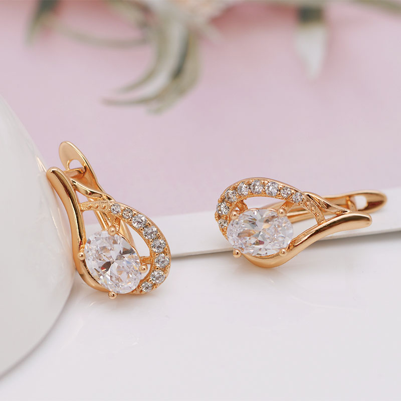 AAA + الزركون هوب أقراط للنساء - مراجعة Nick'S Jewelry & Watches Reviews وسعره