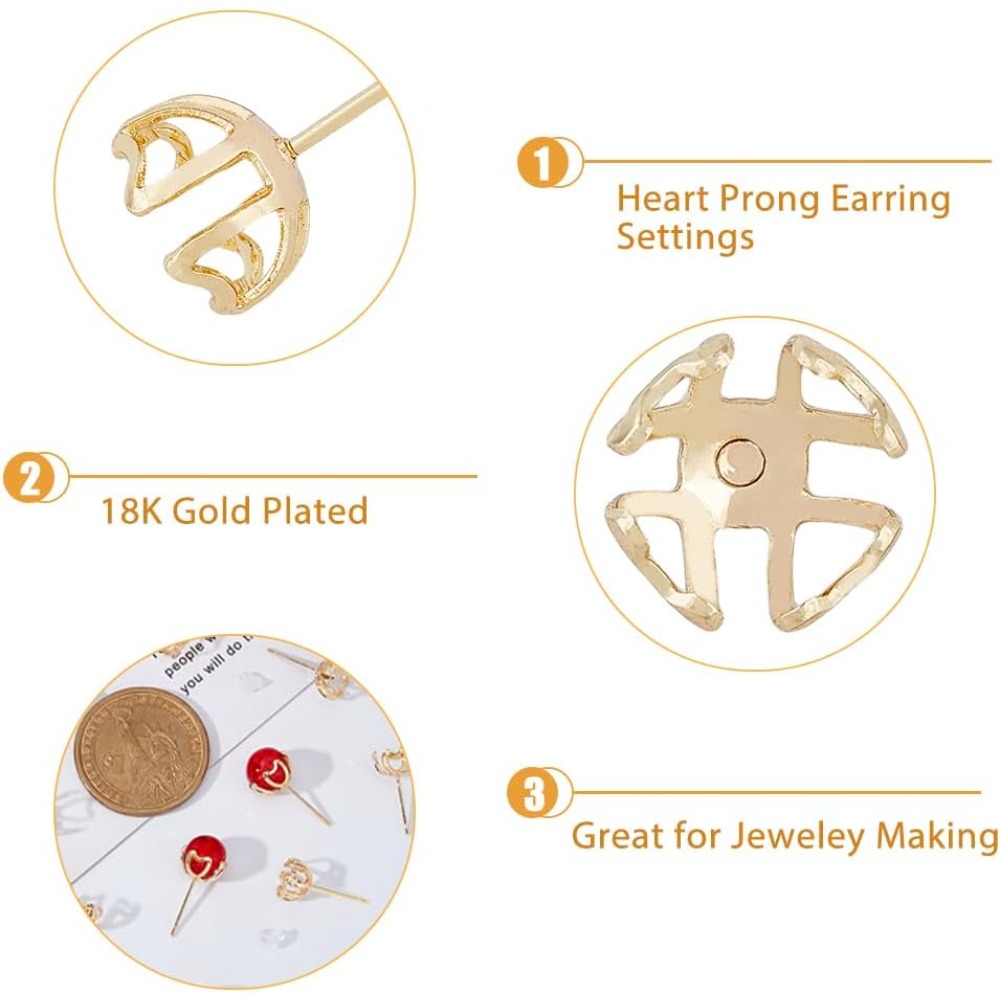 30 قطعة القرط تصاعد 4-القلب ال - مراجعة Pearl Stud Earrings وسعره
