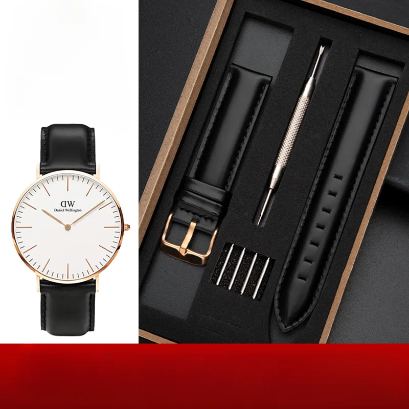 واجهة مستقيمة مقاوم للماء الخي - مراجعة Daniel Wellington Watches & Jewelry Online Store وسعره