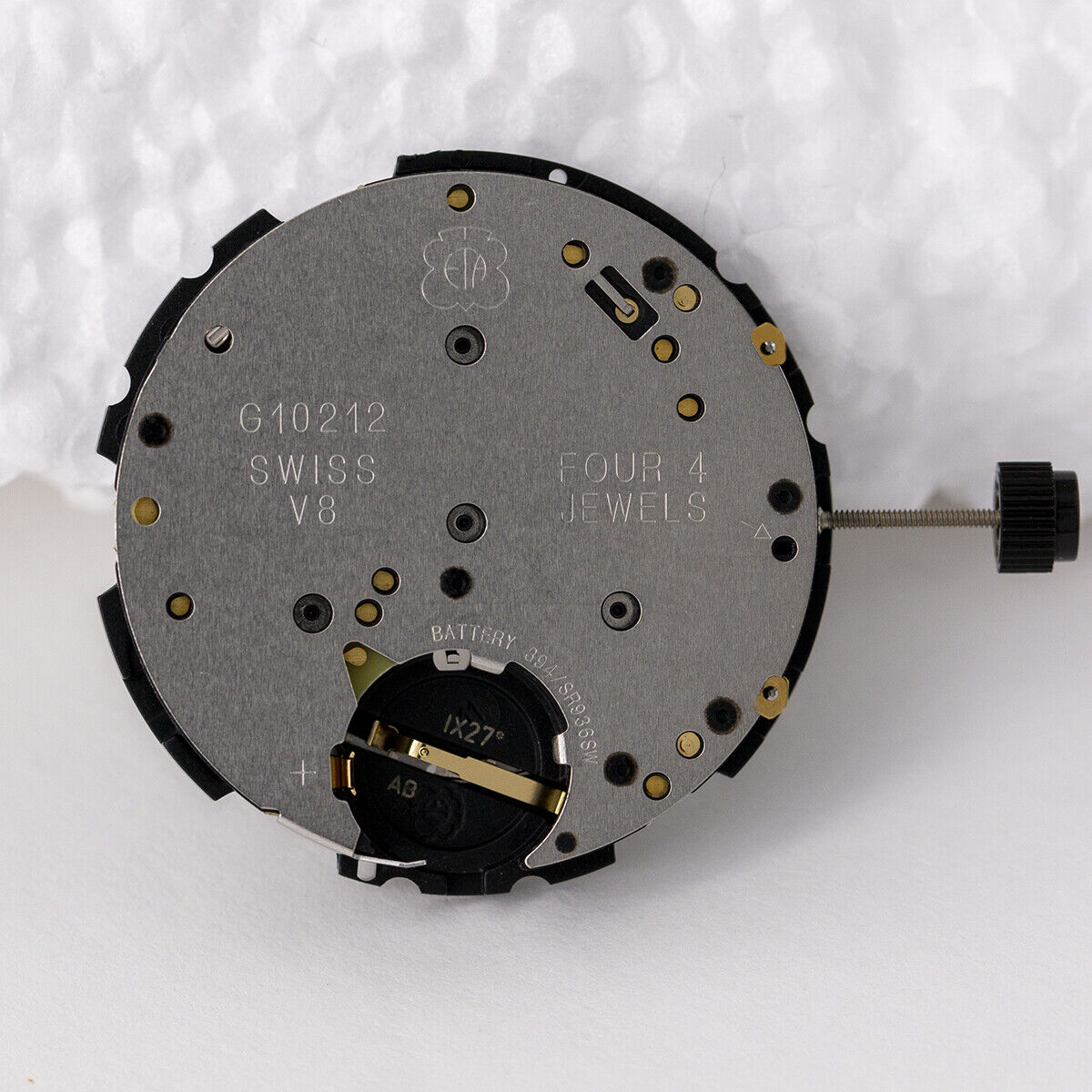 حركة ساعة كوارتز ETA G10.212 ب - مراجعة Jewels In Quartz Watches وسعره