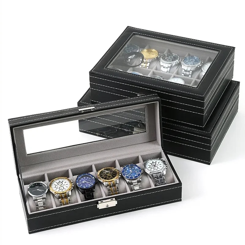 صندوق عرض من الجلد الصناعي متع - مراجعة Jewelry And Watches Box وسعره