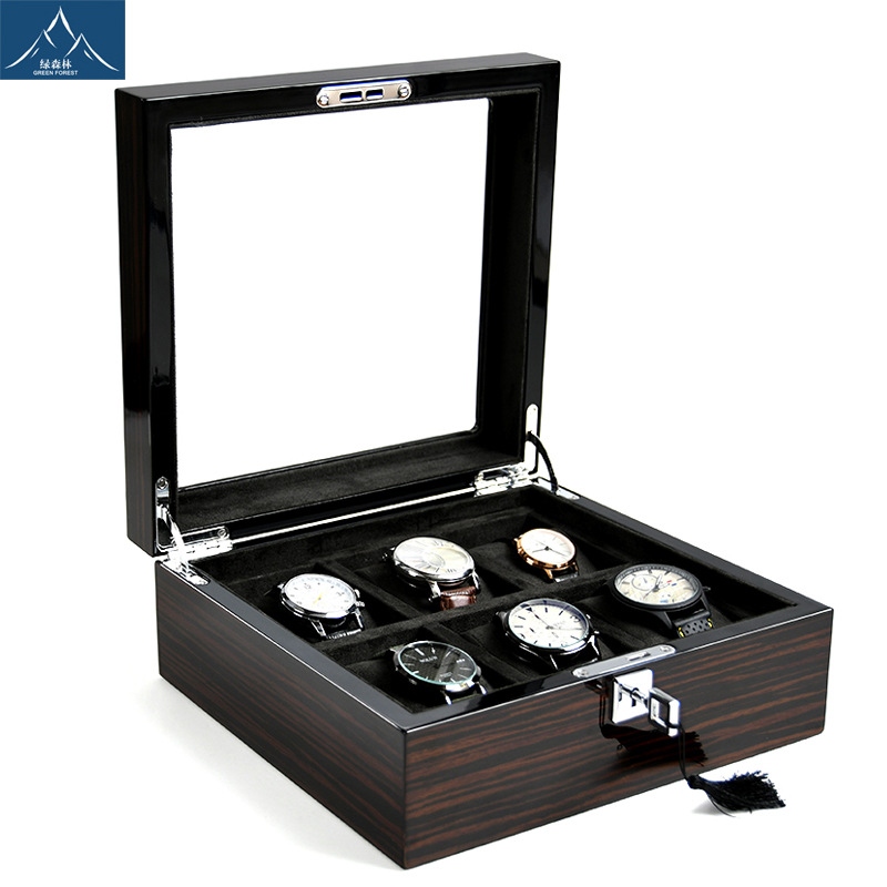صندوق ساعات خشبي متعدد الأوضاع - مراجعة Jewelry And Watches Box وسعره