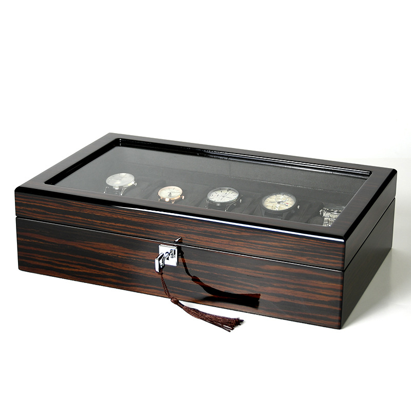 صندوق ساعات خشبي متعدد الأوضاع - مراجعة Jewelry And Watches Box وسعره