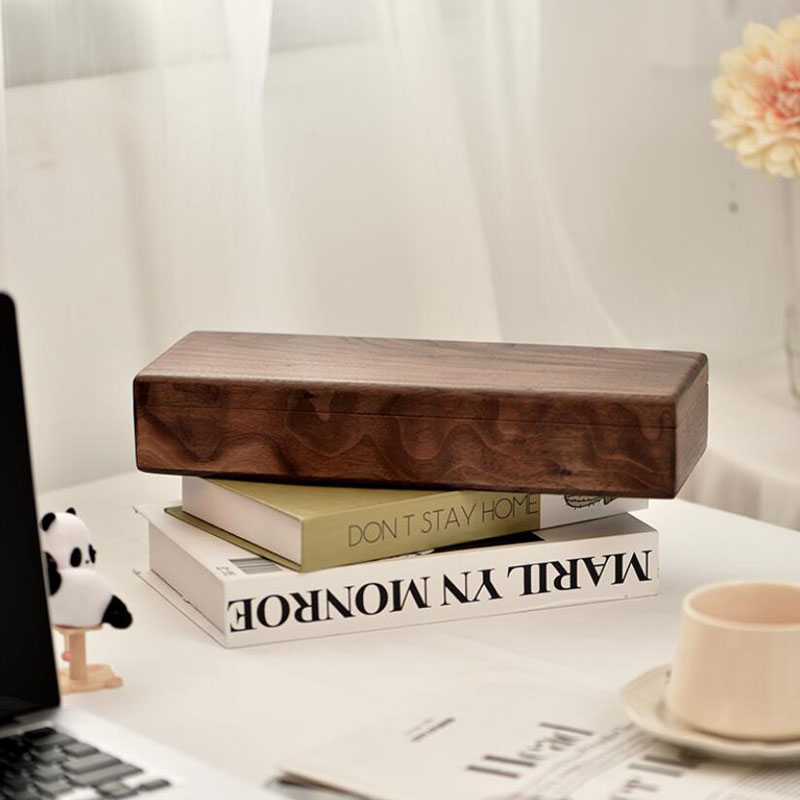 الجوز الأسود الراقية صندوق تخز - مراجعة Jewelry And Watches Box وسعره
