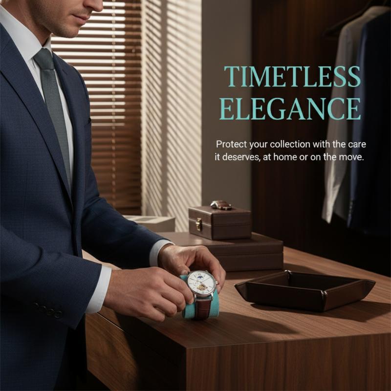 وسادات عرض الساعات من الفلانيل - مراجعة Jewelry And Watches Box وسعره