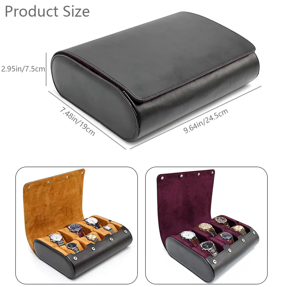 حافظة ساعات للسفر للرجال والنس - مراجعة Jewelry And Watches Box وسعره