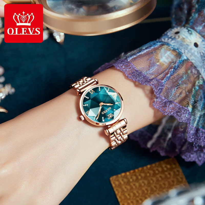 OLEVS جديد إمرأة فاخر جوهرة سا - مراجعة Jewels In Quartz Watches وسعره