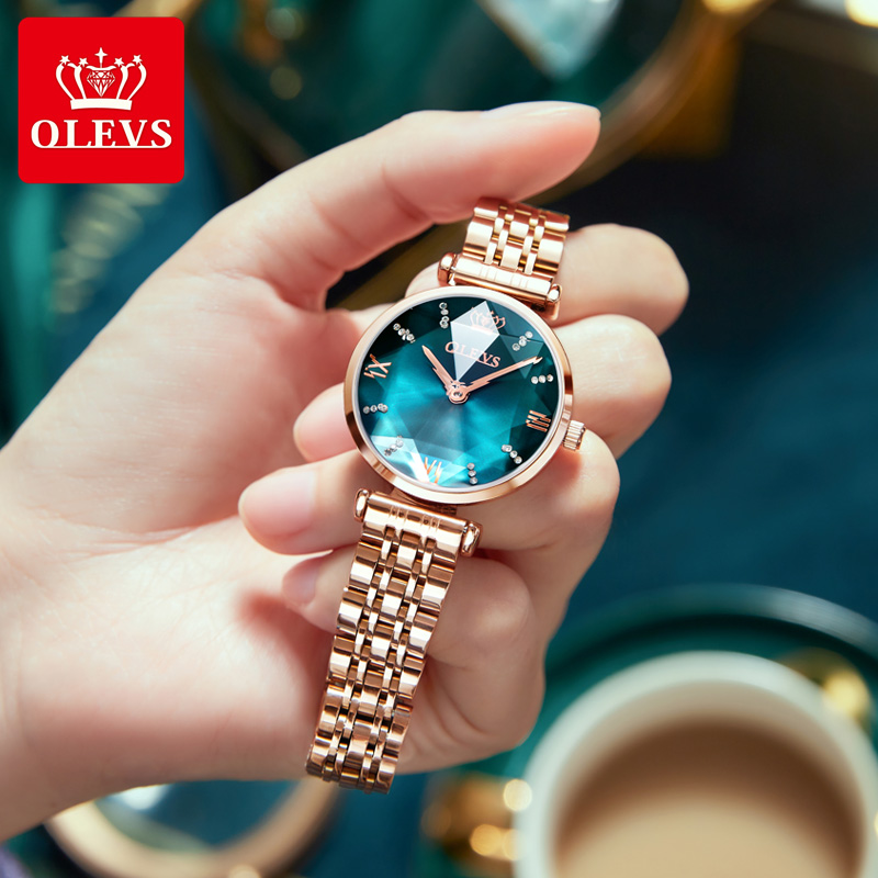 OLEVS جديد إمرأة فاخر جوهرة سا - مراجعة Jewels In Quartz Watches وسعره