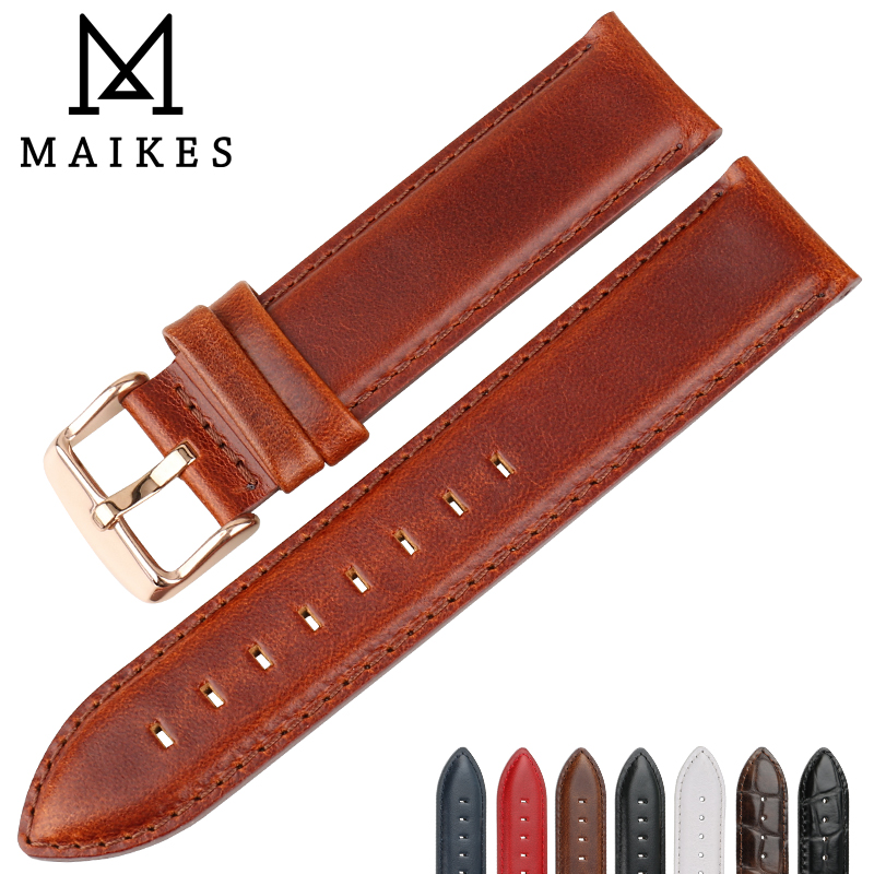 MAIKES-حزام ساعة من الجلد الطب - مراجعة Daniel Wellington Watches & Jewelry Online Store وسعره