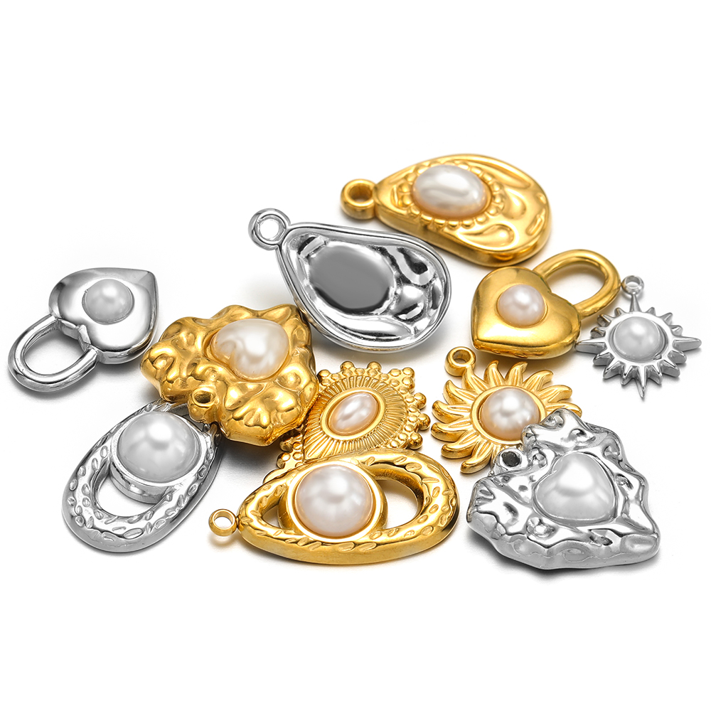 5 قطعة الفولاذ المقاوم للصدأ ت - مراجعة Pearl Stud Earrings وسعره