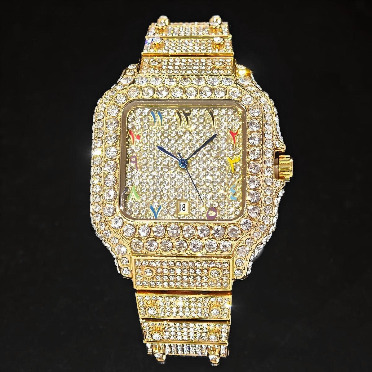 حار موضة UNIGUET كامل الماس مث - مراجعة Jewelry Watches Brands وسعره