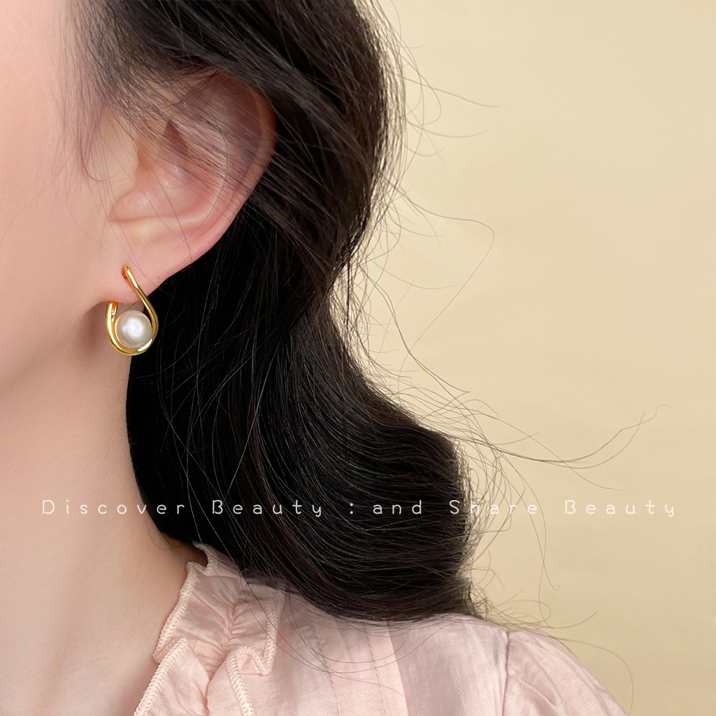 إكسسوارات DIY أقراط لؤلؤ الميا - مراجعة Pearl Stud Earrings وسعره