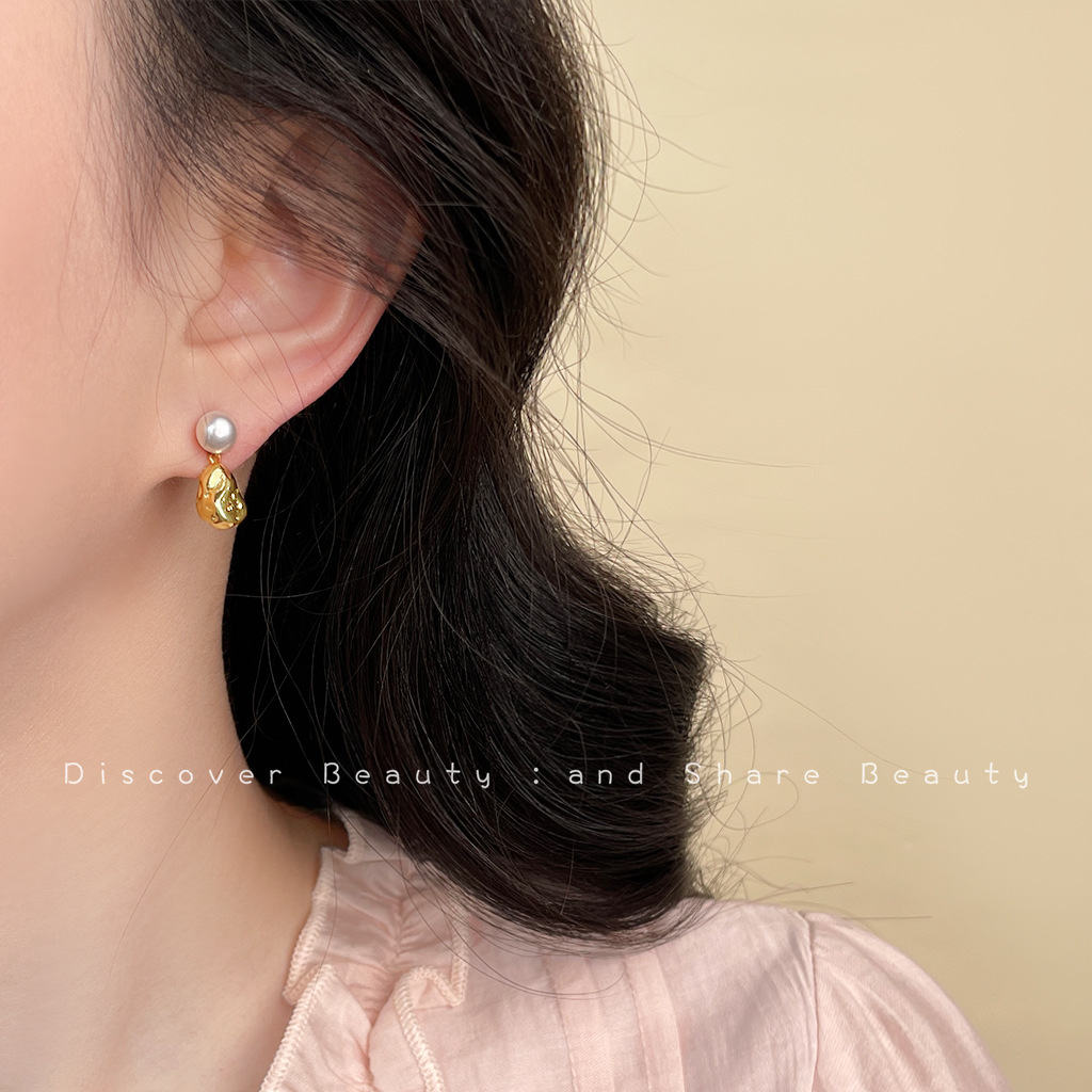 إكسسوارات DIY أقراط لؤلؤ الميا - مراجعة Pearl Stud Earrings وسعره