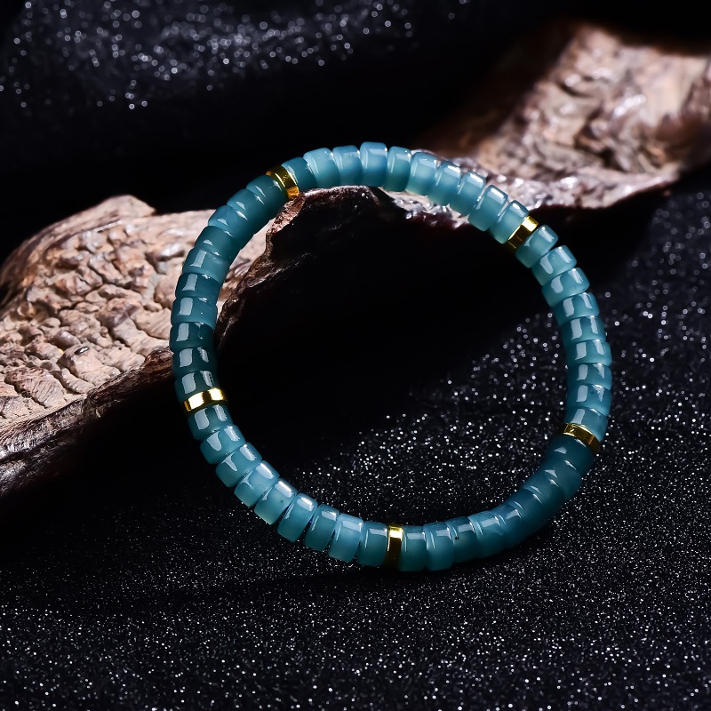 سوار من خرز اليشم الطبيعي الأز - مراجعة Jewelry & Watches Spółka Z Ograniczoną Odpowiedzialnością وسعره
