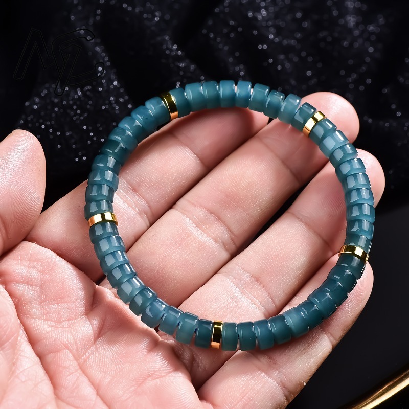 سوار من خرز اليشم الطبيعي الأز - مراجعة Jewelry & Watches Spółka Z Ograniczoną Odpowiedzialnością وسعره