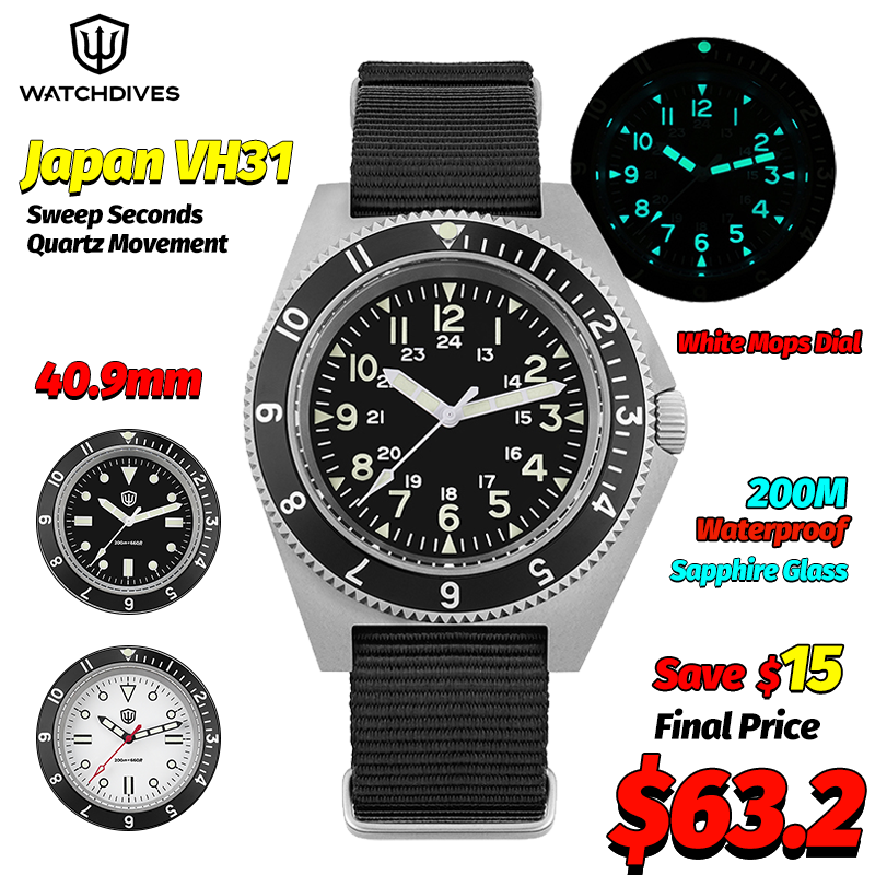 Watchdives WD1972 ساعة كوارتز  - مراجعة Jewelry And Watches Box وسعره
