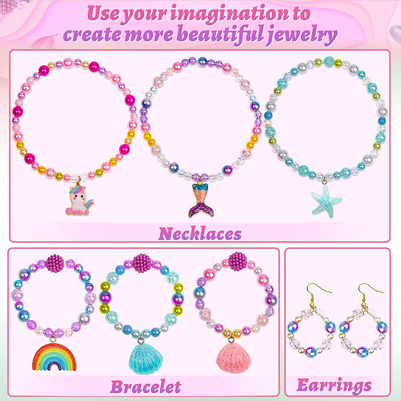 قوس قزح ABS حبات اللؤلؤ عدة ال - مراجعة Pearl Stud Earrings وسعره