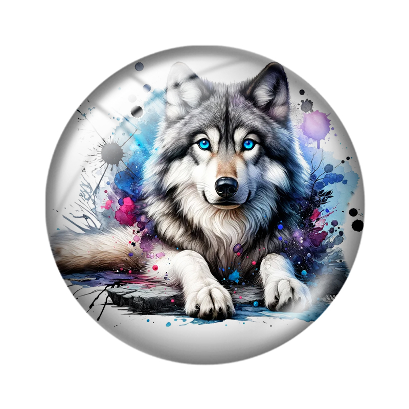 كابوشون زجاجي بألوان مائية ، 1 - مراجعة Wolf Jewelry & Watches Tampa وسعره