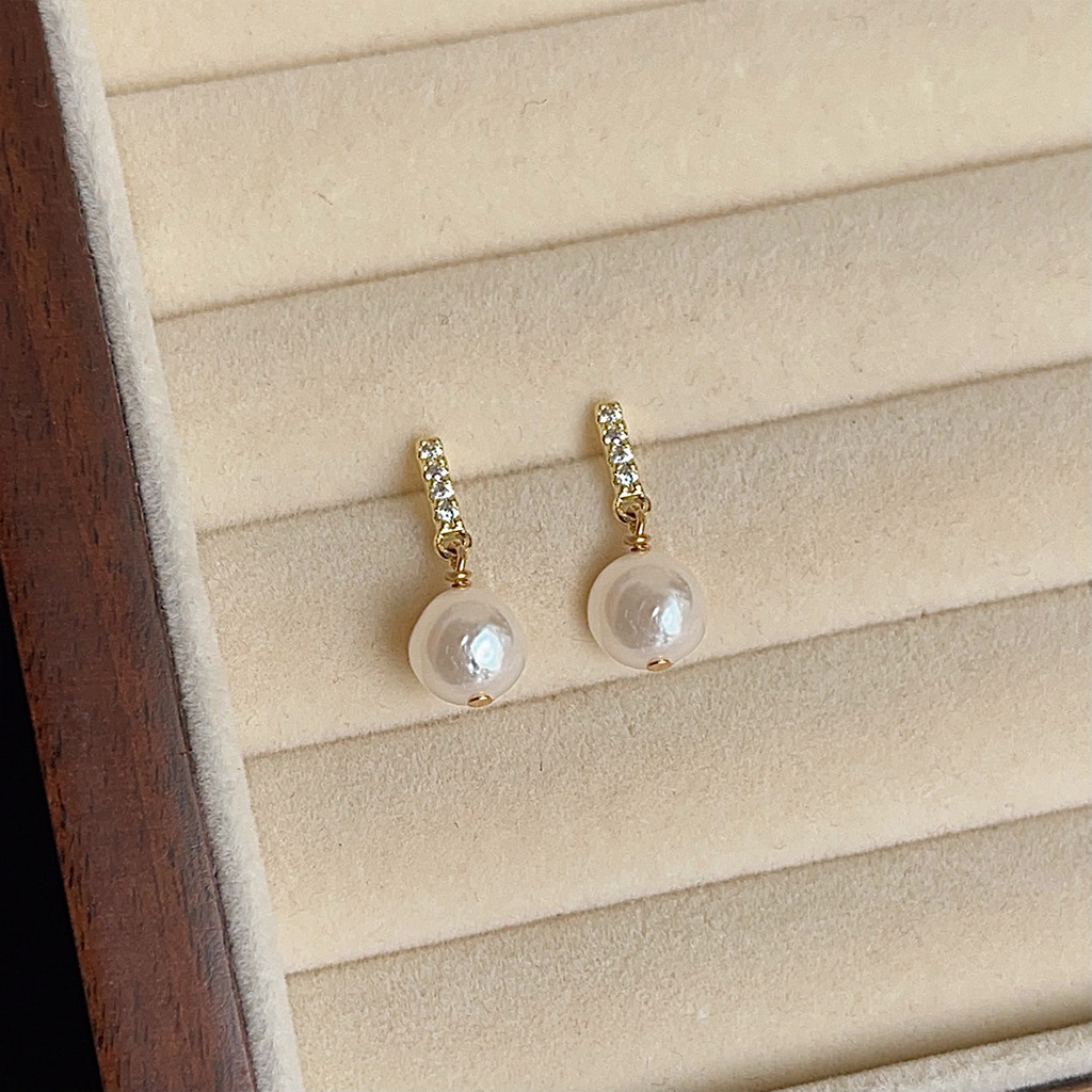 إكسسوارات DIY: أقراط لؤلؤ طبيع - مراجعة Pearl Stud Earrings وسعره