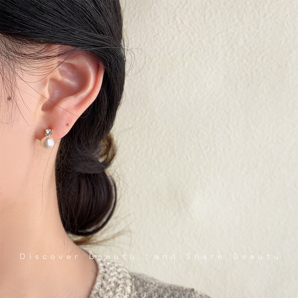 إكسسوارات DIY: أقراط لؤلؤ طبيع - مراجعة Pearl Stud Earrings وسعره