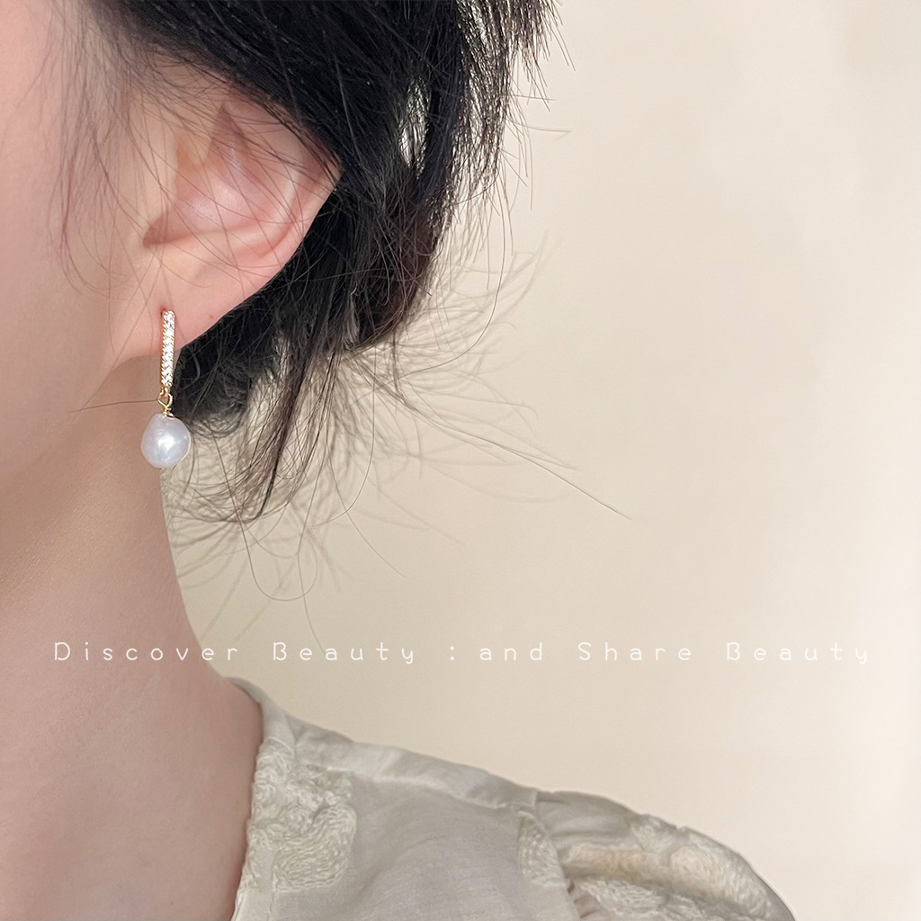 إكسسوارات DIY: أقراط لؤلؤ طبيع - مراجعة Pearl Stud Earrings وسعره