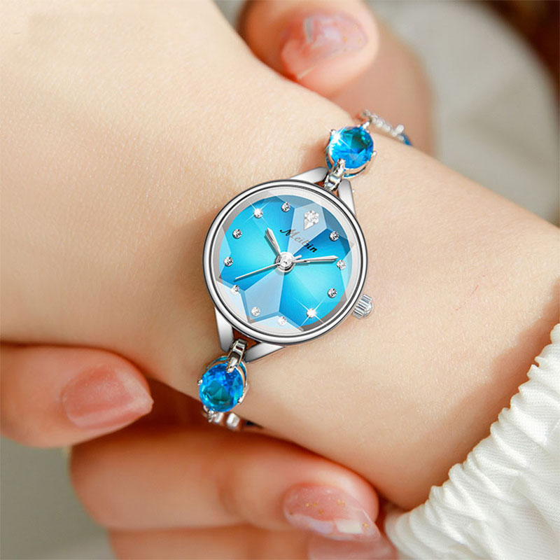 ساعة كوارتز للسيدات بقرص ثماني - مراجعة Jewelry Watches Brands وسعره